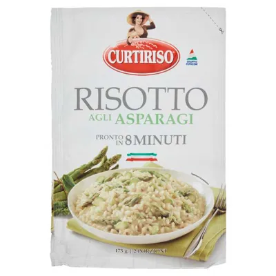 Curtiriso risotto with asparagus, 175 g