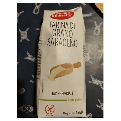 Molino Rossetto гречневая мука, 500 г