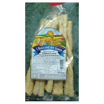 Apulia Food potato & rosemary braided taralli, 400 g