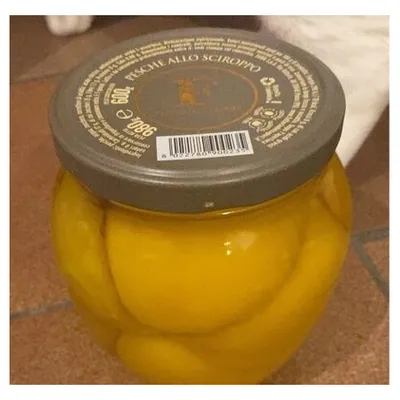 Fattoria dei Sapori premium peaches in jar, 1062 ml