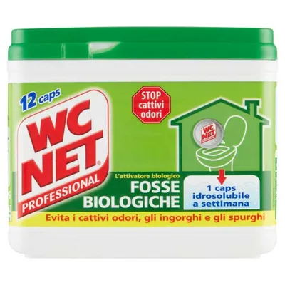 Wc Net Средство для септиков Fosse Biologiche, 12 шт