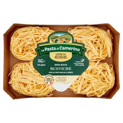 La Pasta di Camerino Rustiche all’Uovo Trafilata al Bronzo, 250 g