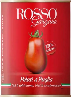 Rosso Gargano Очищенные томаты, 800 г