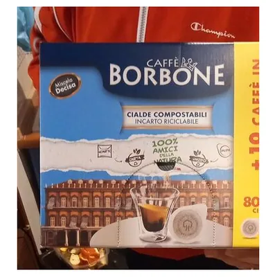 Borbone кофе в чалдах Respresso Nera Decisa, 90 шт.