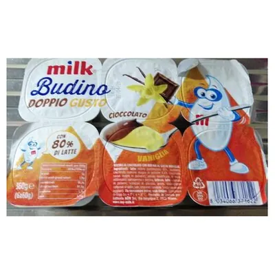 Milk chocolate/vanilla pudding, 60 g