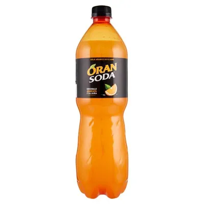 Oransoda апельсиновый напиток, 1 л