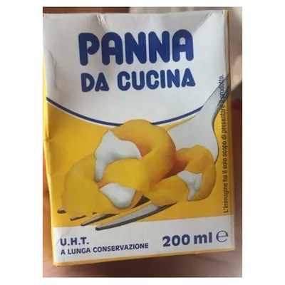 Italy-D UHT cooking cream, 200 ml