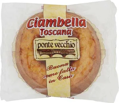 Ponte Vecchio Кекс-кольцо лимонное Ponte Vecchio Ciambella Limone, 400 г
