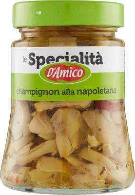 D'Amico Грибы шампиньоны по-неаполитански, 290 г