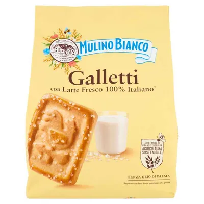 Mulino Bianco печенье Galletti, 800 г