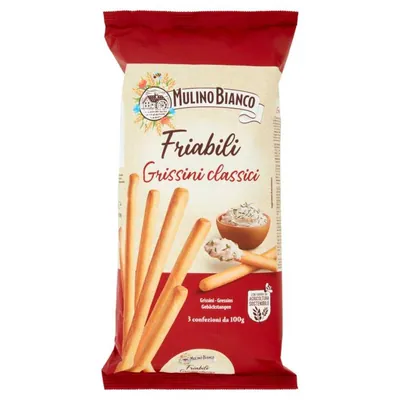 Mulino Bianco Гриссини рассыпчатые Mulino Bianco Grissini Friabili, 300 г