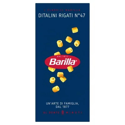 Barilla Ditalini Rigati n.47, 500 г