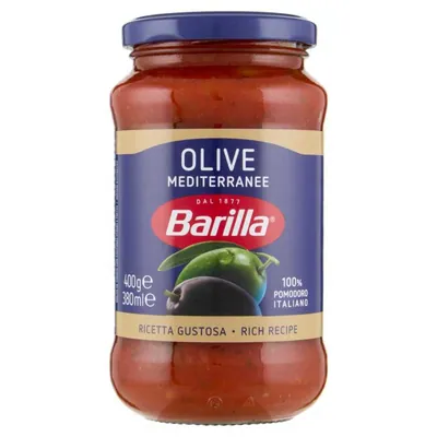 Barilla Томатный соус с оливками, 400 г