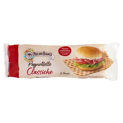 Mulino Bianco Булочки класическе, 6 шт., 360 г