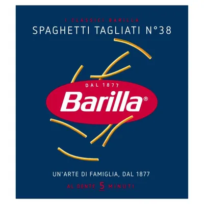 Barilla Spaghetti Tagliati n.38, 500 г