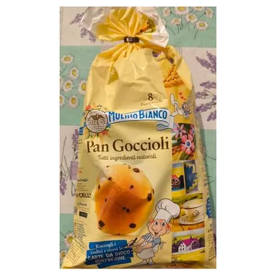 Mulino Bianco Pan Goccioli buns with chocolate drops, 336 g