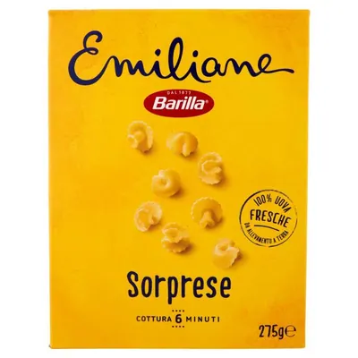 Barilla Emiliane Sorprese all'Uovo N°110, 275 g