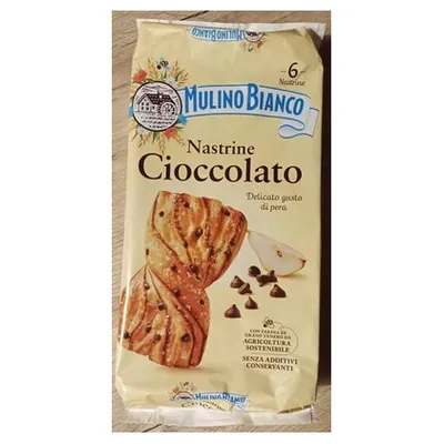 Mulino Bianco Nastrine with chocolate drops, 240 g