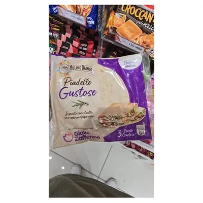 Mulino Bianco Piadelle Gustose piadina, 330 g