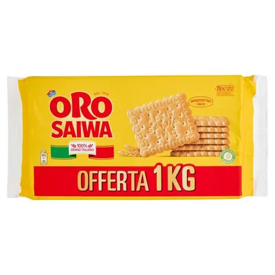 Oro Saiwa classic dry biscuits, 1 kg
