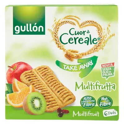 Gullón Cuor Cereali мультифруктовые, 144 г