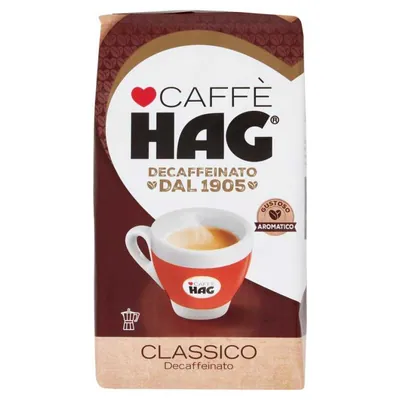 Caffè HAG Кофе молотый декофеинизированный Classico, 250 г