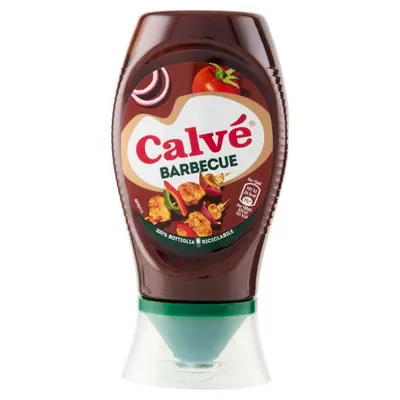 Calvé barbecue sauce Top Down, 250 ml