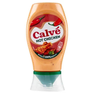Calvé Hot Chicken sauce Top Down, 285 g
