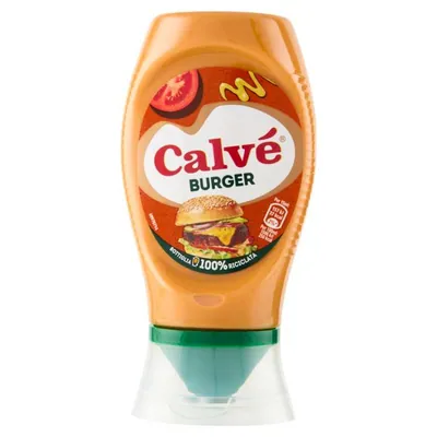 Calvé burger sauce Top Down, 250 ml