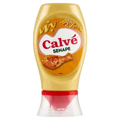 Calvé mustard Top Down, 250 ml
