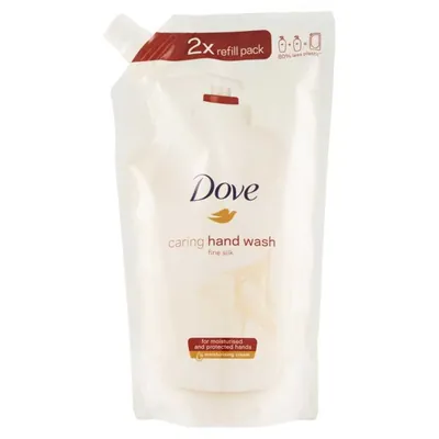 Dove Жидкое мыло Silk, сменный блок, 500 мл