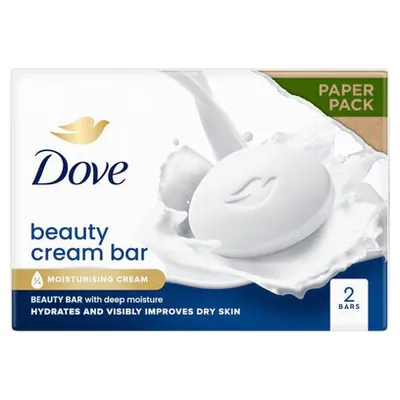 Dove Original beauty cream bar, 90 g, 2 pcs.