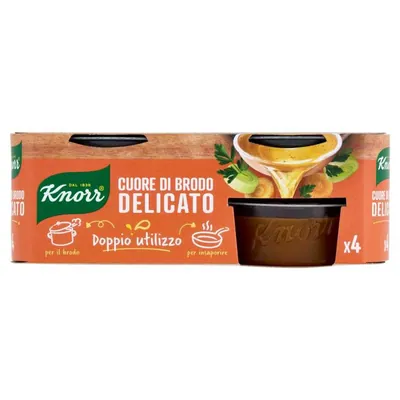 Knorr Cuore Brodo delicate stock cube, 112 g, 4 pcs.