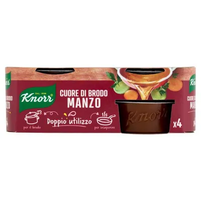 Knorr Cuore di Brodo beef stock cube, 112 g, 4 pcs.