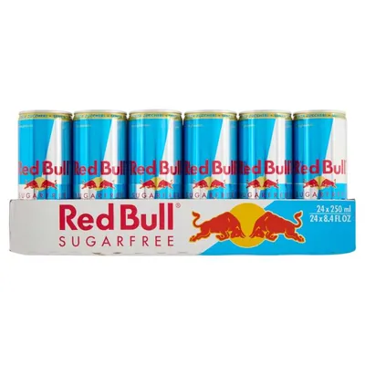 Red Bull Энергетический напиток Sugar Free, 250 мл
