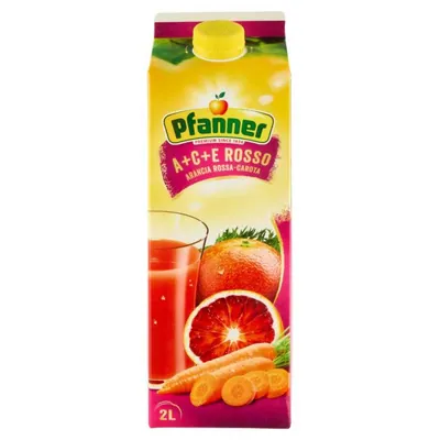 Pfanner Succo Ace Rosso красный мультифруктовый сок, 2 л