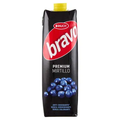 Rauch Bravo Premium Сок черничный, 1 л