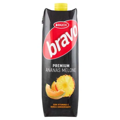 Rauch Bravo Premium Сок дыня и ананас, 1 л