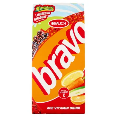 Rauch Bravo Сок Ace 50% в упаковке брик, 2 л
