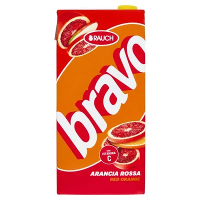 Rauch Bravo Сок красный апельсин 50%, 2 л
