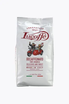 Lucaffé DECAFFEINATO Decaffeinated Coffee Beans, 500 g