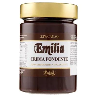 Zàini Emilia dark chocolate spread, 350 g