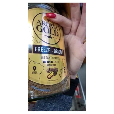 Aroma Gold freeze-dried instant coffee, 200 g