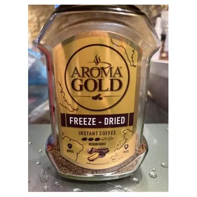 Aroma Gold freeze-dried instant coffee, 100 g