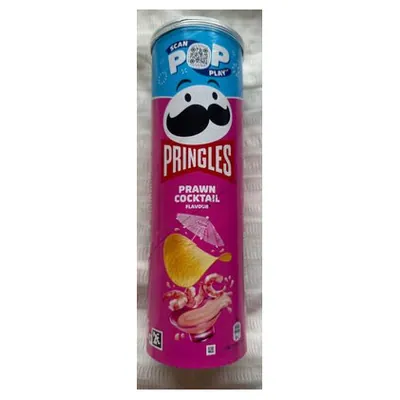 Pringles prawn cocktail crisps, 165 g