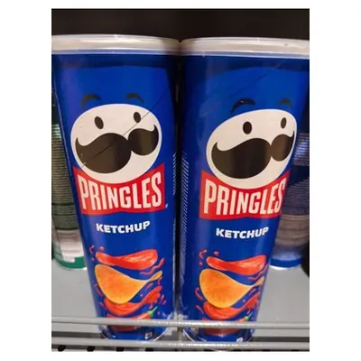 Pringles ketchup crisps, 165 g