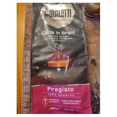 Bialetti Pregiato 100% Arabica coffee beans, 1 kg