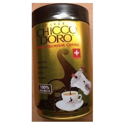 Chicco D'Oro кофе молотый Tradition в жестяной банке, 250 г