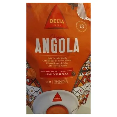 Delta кофе молотый Angola, 220 г