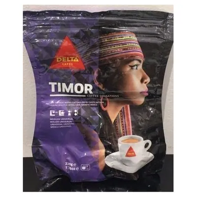 Delta кофе молотый Timor, 220 г